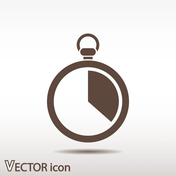 Design icône chronomètre — Image vectorielle