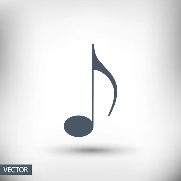 Design icône de musique — Image vectorielle