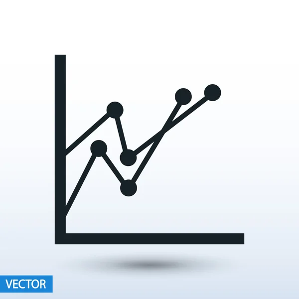 Infografik, Diagrammsymbol — Stockvektor