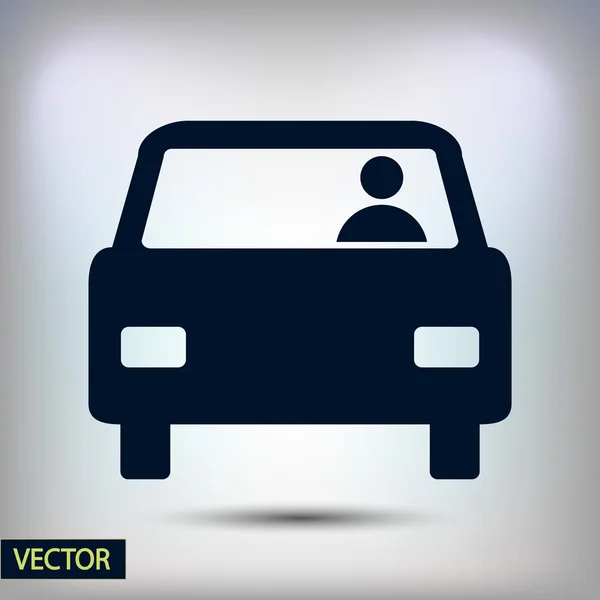 Diseño de icono de coche — Vector de stock