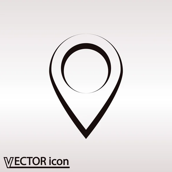 Mark icon, pointer — Stock Vector