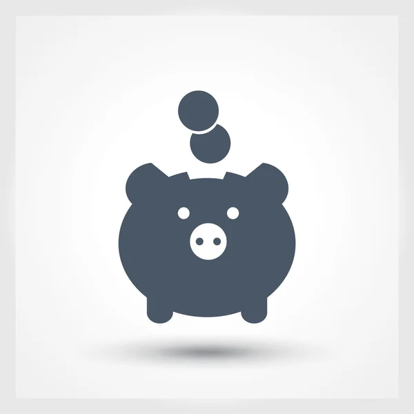 Moneybox pictogram ontwerp — Stockvector