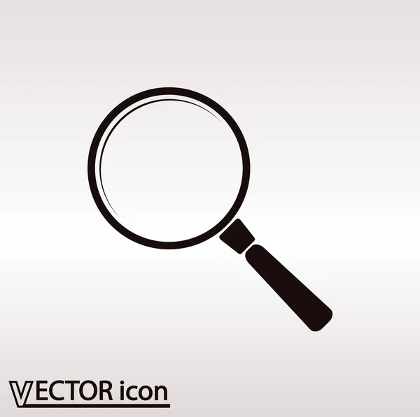 Search icon. Flat design — Stock Vector