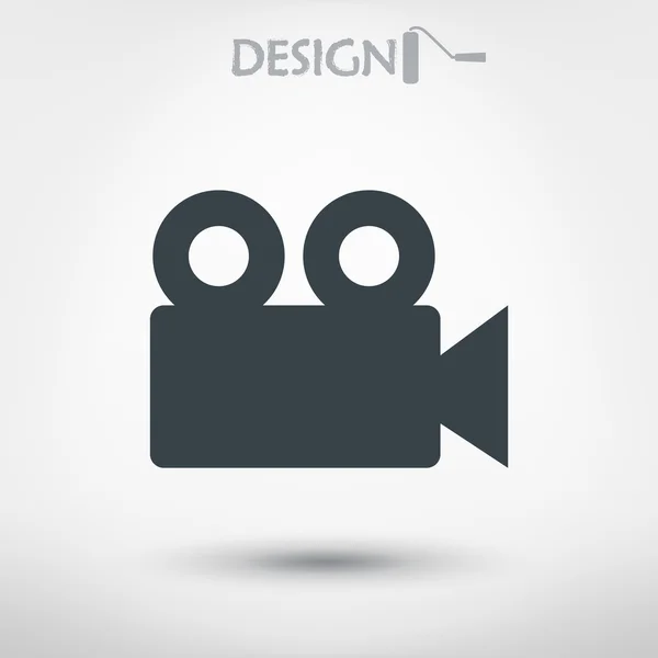 Video camera icon — Stock Vector