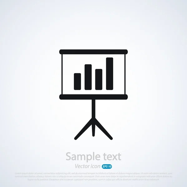 Board design icon — Stock Vector