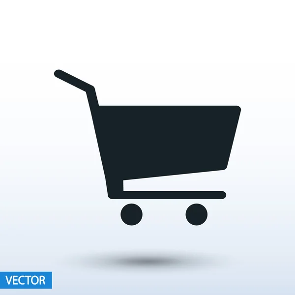 Icono de cesta de compra — Vector de stock