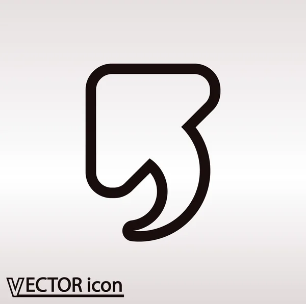 Omhoog pijlpictogram — Stockvector