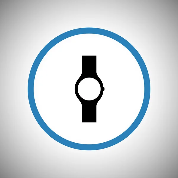 Reloj icono de diseño — Vector de stock