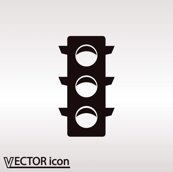 Traffic lights icon — Stock Vector