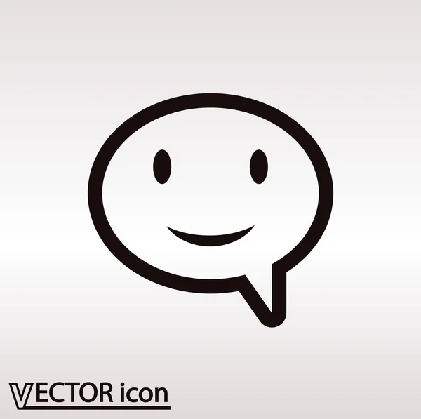 Icona della bolla vocale — Vettoriale Stock
