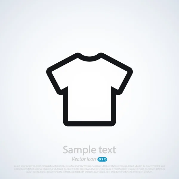 Icône T-shirt icône — Image vectorielle