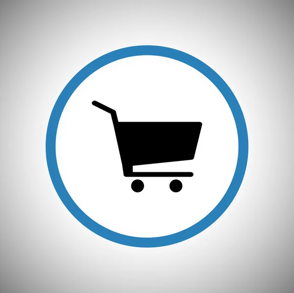 Ícone da cesta de compras — Vetor de Stock