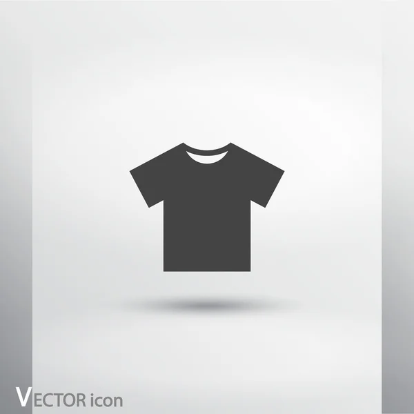 Tshirt Flat ikonen — Stock vektor