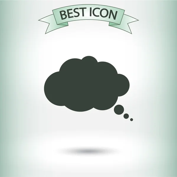 Speech bubble icon — Stock Vector