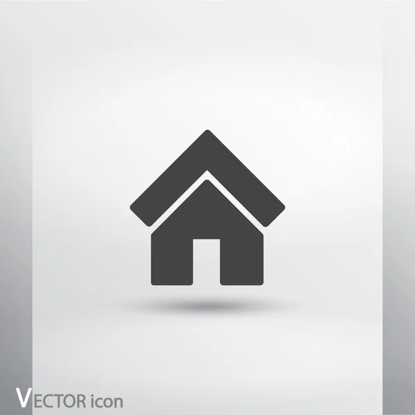 Wohnungsbau-Ikone. — Stockvektor