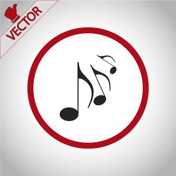 Music icon — Stock Vector