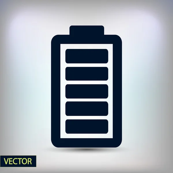 Batterij lading pictogram — Stockvector