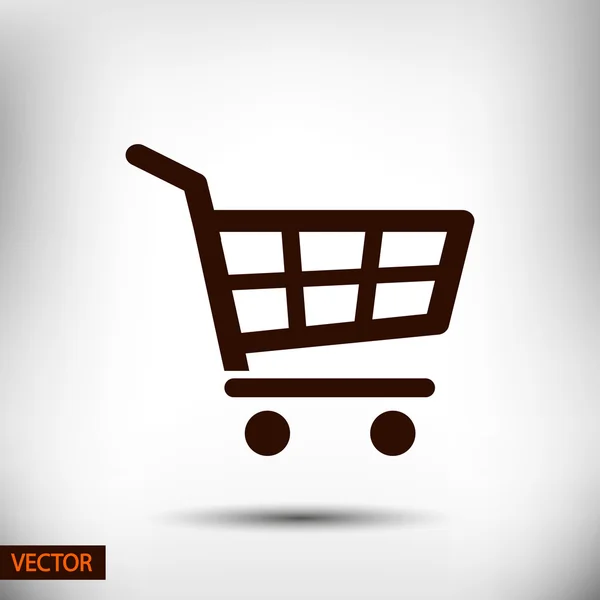 Shopping basket icon — Stock Vector