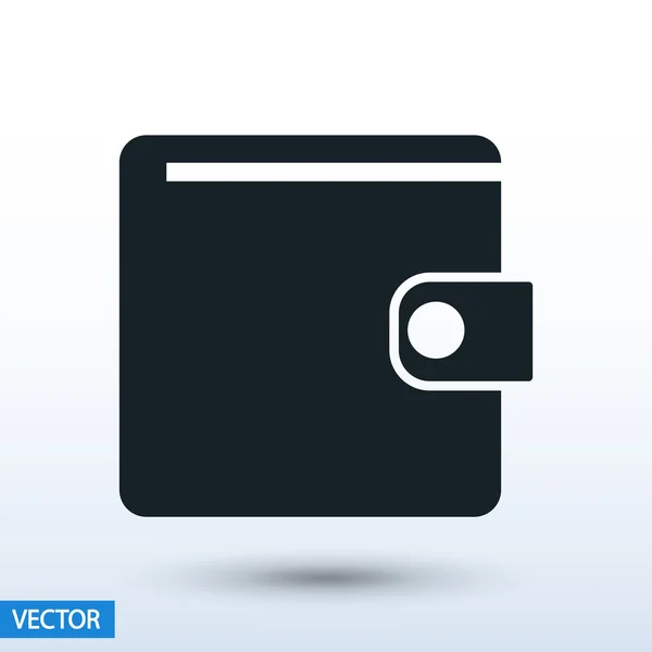 Wallet icon design — Stock Vector