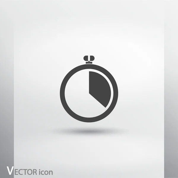 Stopwatch icon design — Stock Vector