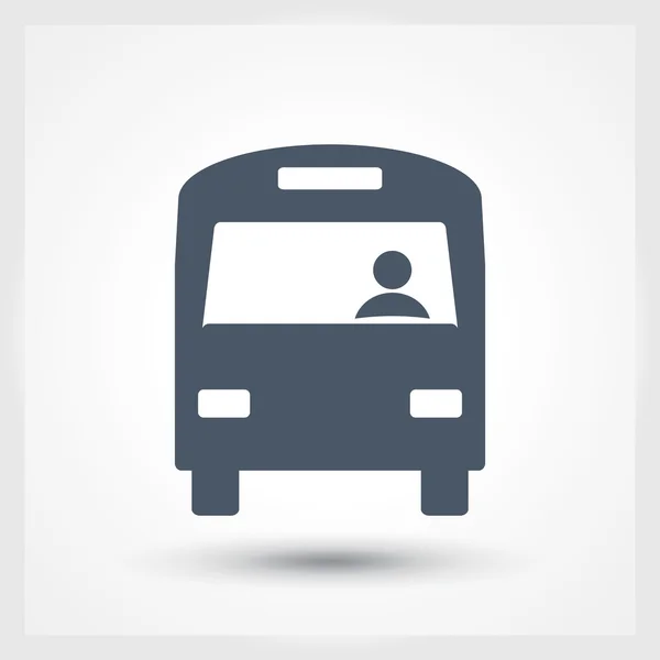 Diseño de icono de autobús — Vector de stock