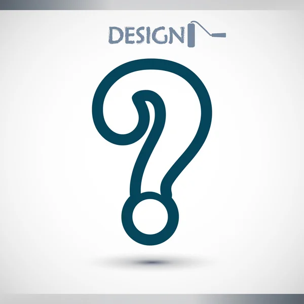 Question mark sign icon — Stock Vector