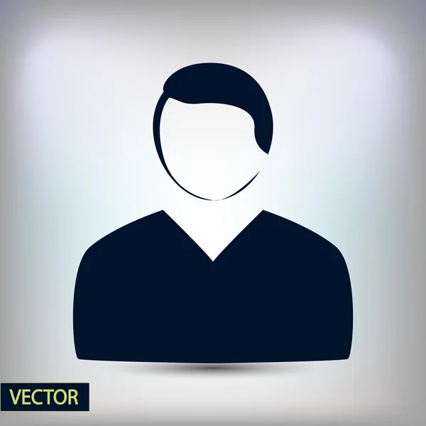 Icono del hombre de negocios — Vector de stock