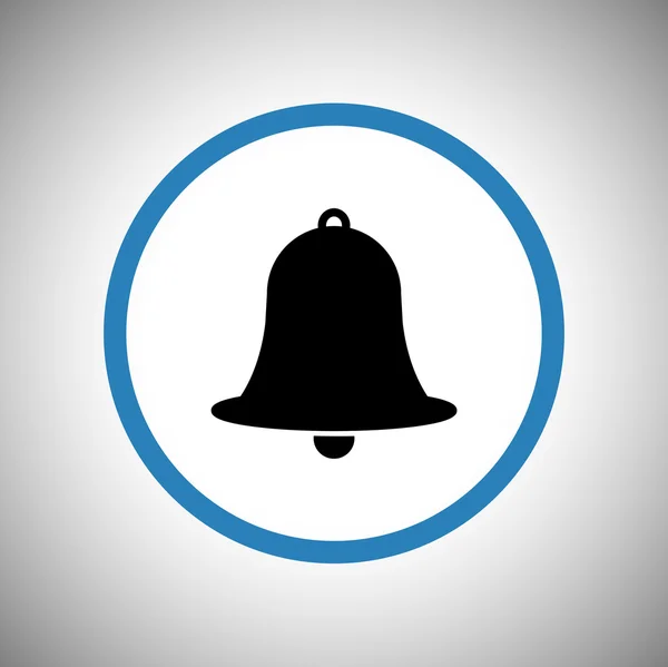 Bell icono de diseño — Vector de stock