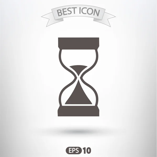 Hourglass icon design — Stock Vector