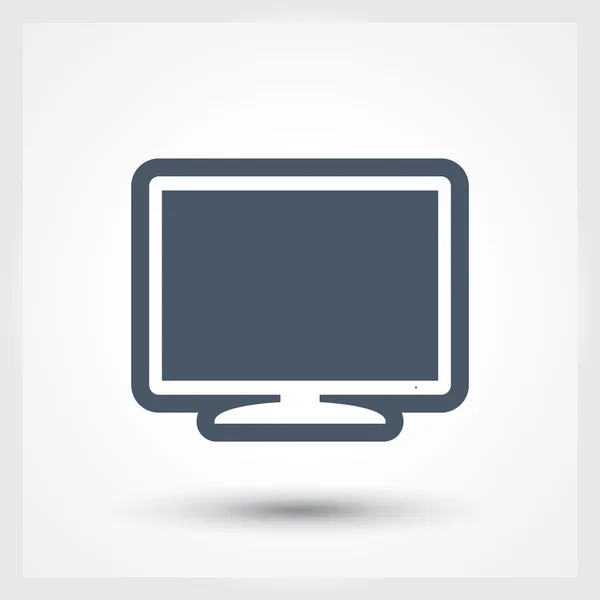 Monitor pictogram ontwerp — Stockvector
