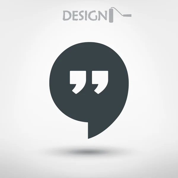 Dialog Speech bubble icon — Stock Vector