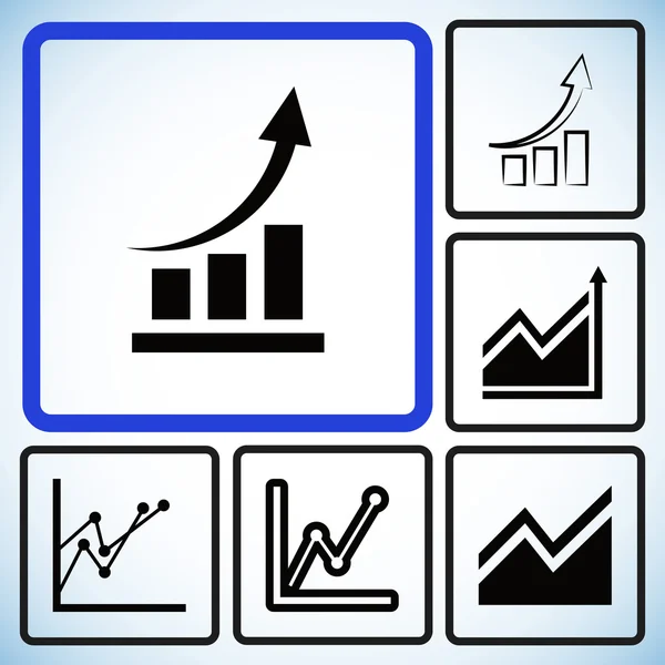 Infográfico, ícone gráfico —  Vetores de Stock