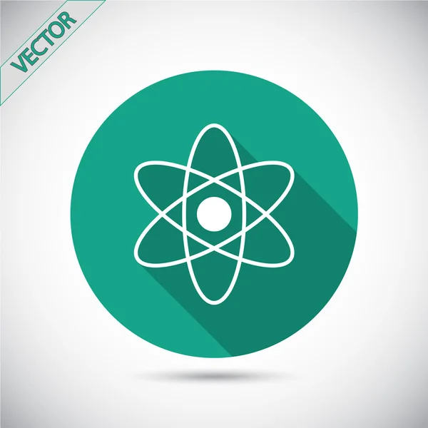 Atom icon design — Stock Vector