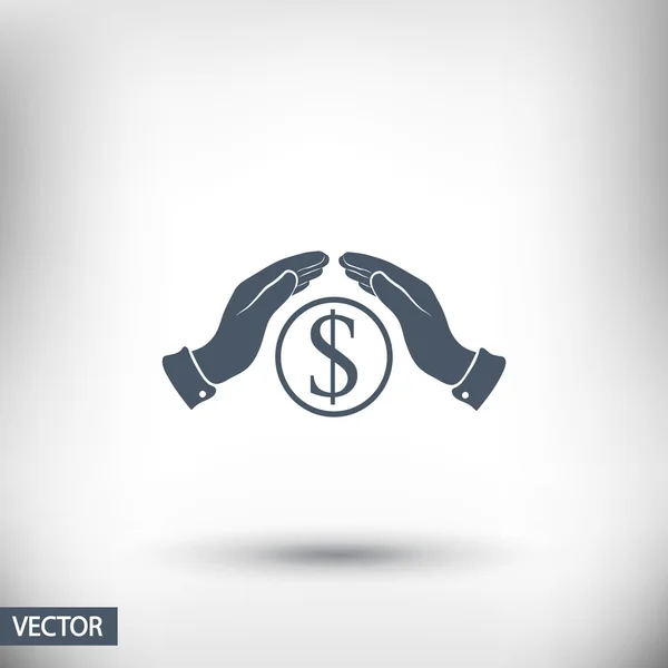 Save money icon — Stock Vector