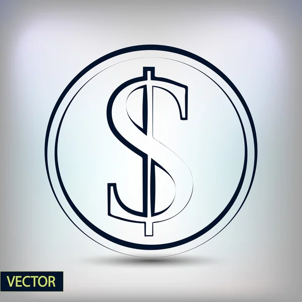 Money icon design — Stock Vector