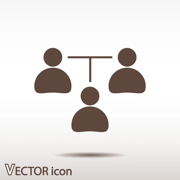 Communicatieconcept. verbindingspictogram — Stockvector