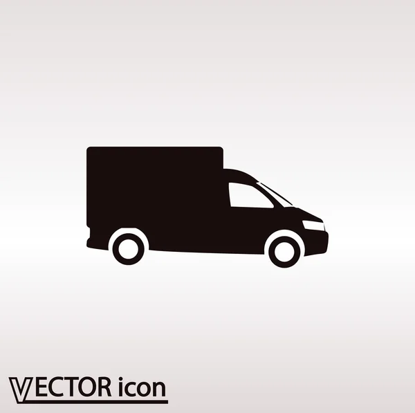 Caminhão Flat Icon — Vetor de Stock