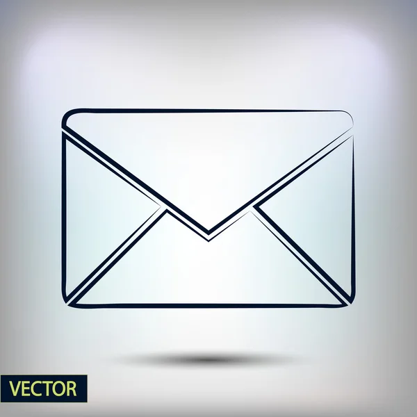 Pictogram envelop post — Stockvector