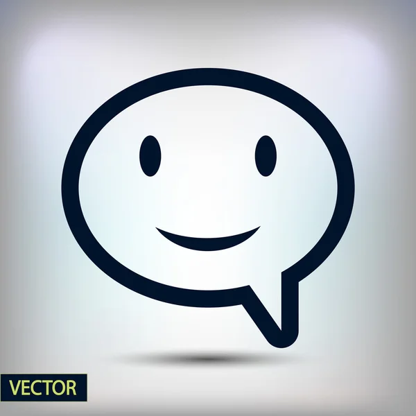 Speech bubble icon — Stock Vector