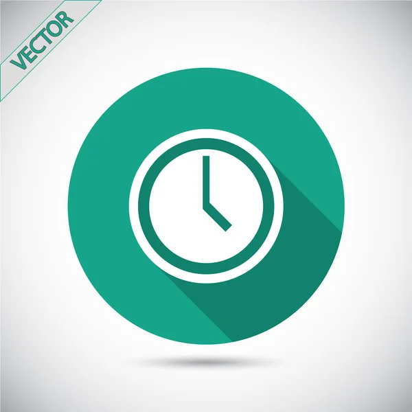 Clock icon design — Stock Vector