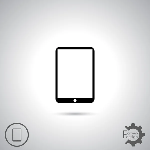 Mobiele smartphone pictogram — Stockvector