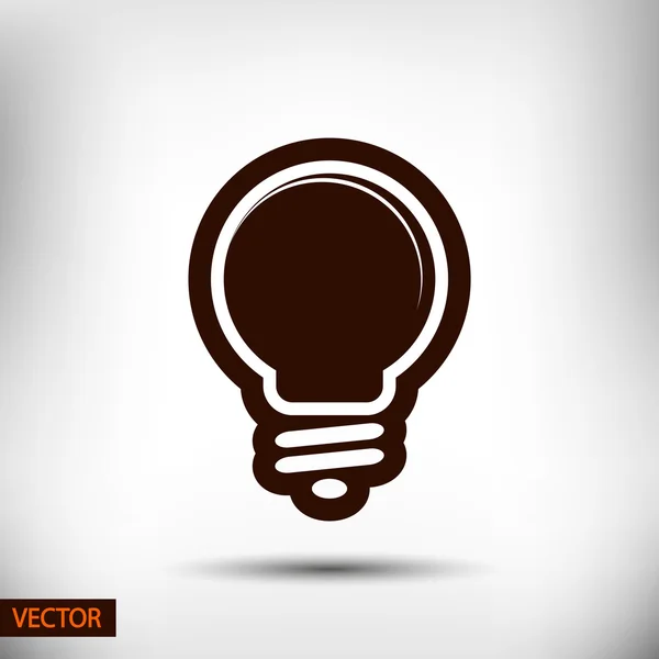 Light Bulb icon — Stock Vector