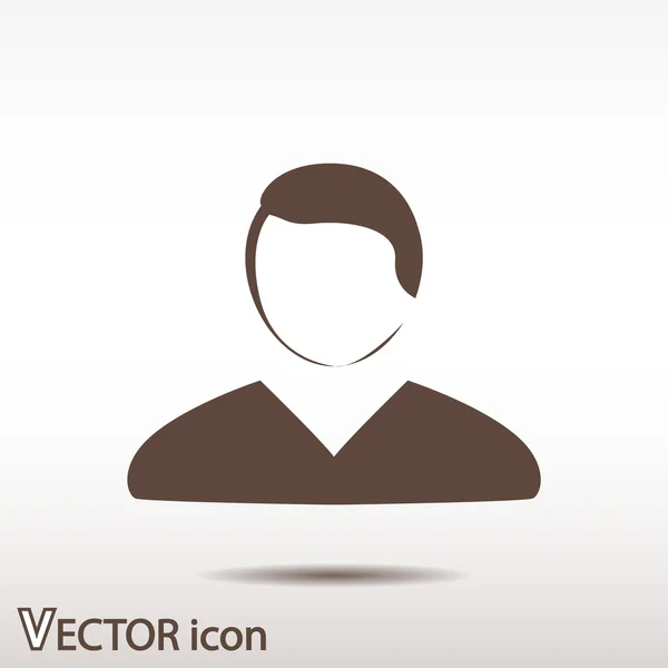 Icono del hombre de negocios — Vector de stock