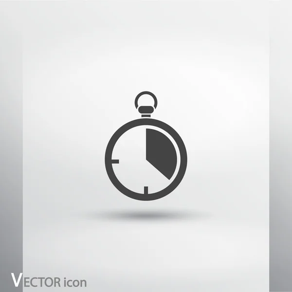 Design icône chronomètre — Image vectorielle