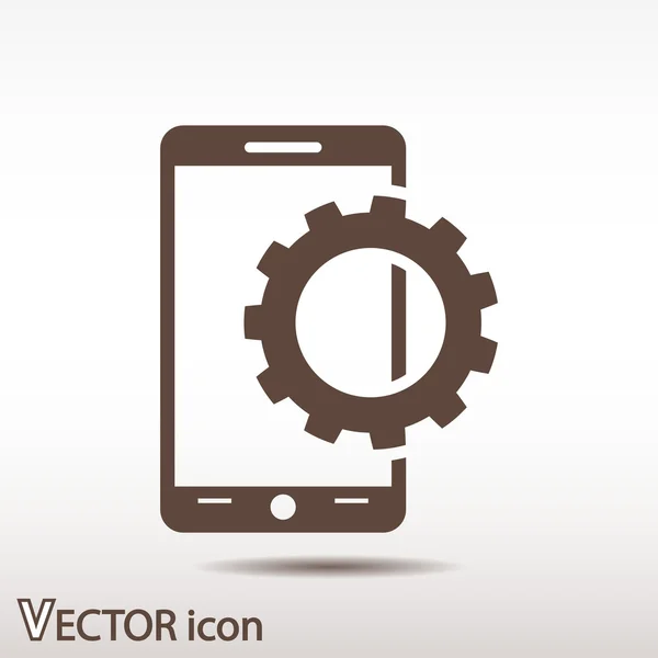 Mobile smartphone icon — Stock Vector