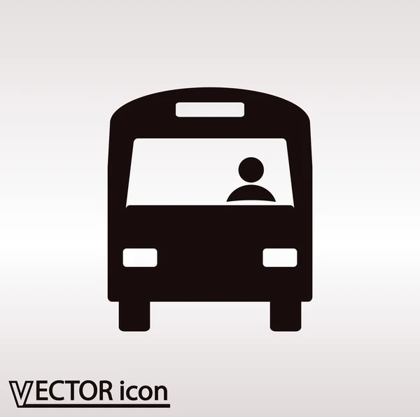 Design de ícone de ônibus — Vetor de Stock