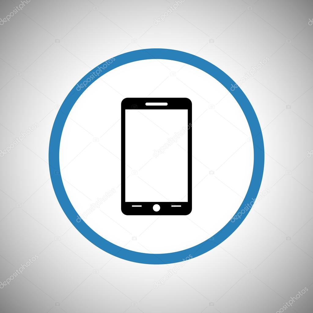 Mobile smartphone icon