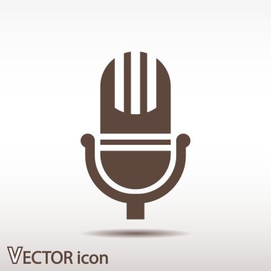 mikrofon simgesi tasarım
