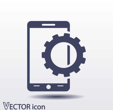 Mobil akıllı telefon simgesi