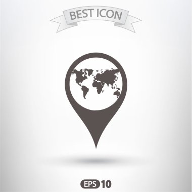 İşareti simgesini, işaretçi